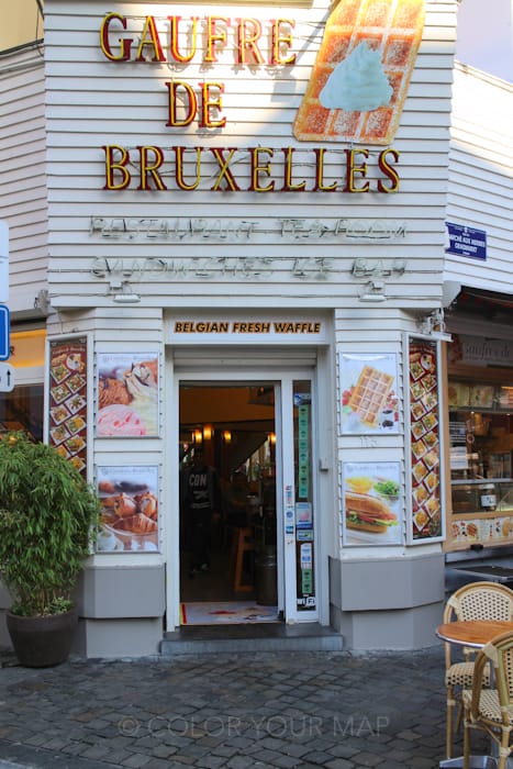 ブリュッセルの人気ワッフル店GaufredeBruxelles