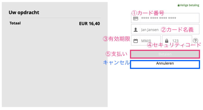 オランダ鉄道NS公式サイトから路線・出発時刻・所要時間・運賃を検索する方法