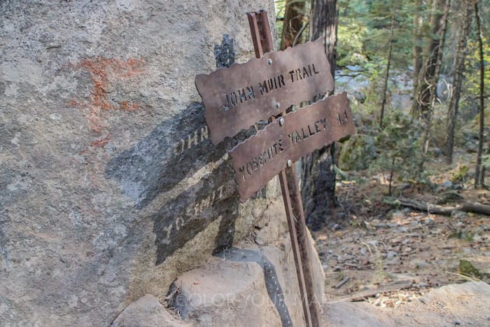 Vernal Fall and Nevada Fall Trails（バーナル滝とネバダ滝）トレイル